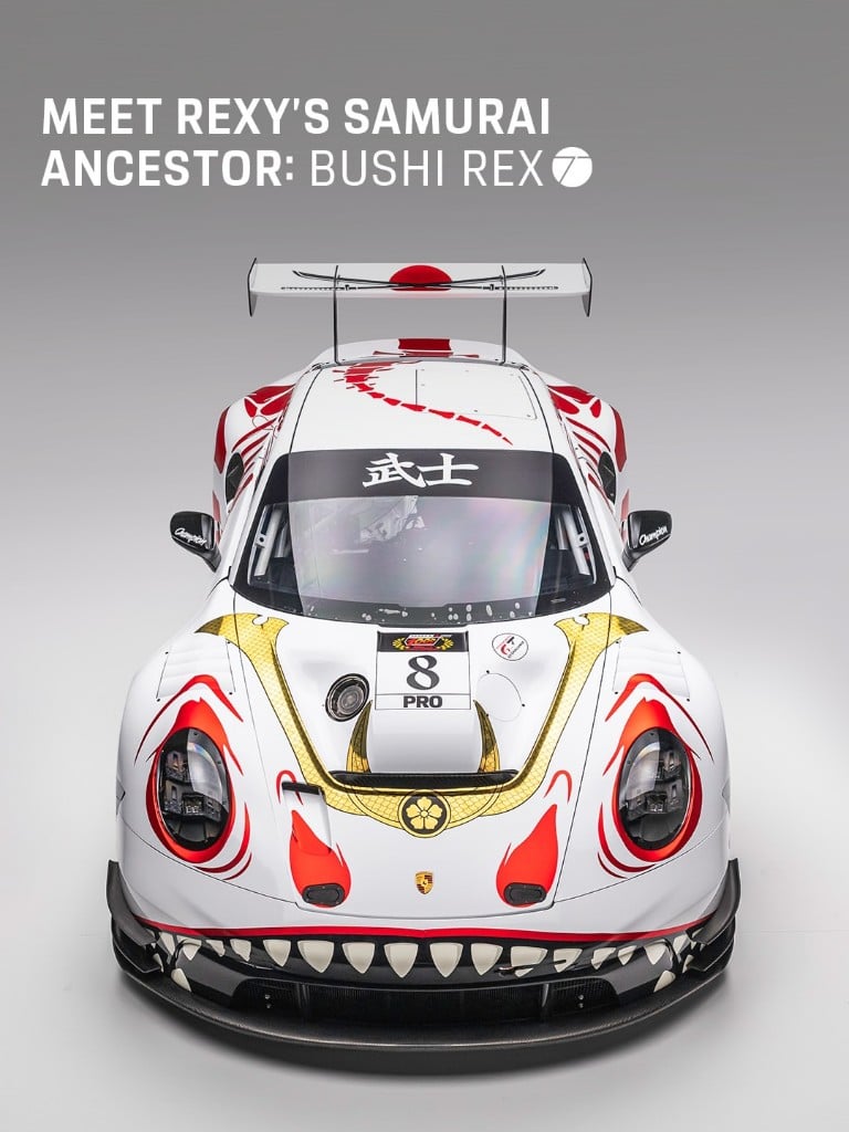 PRE ORDER - Porsche 911 GT3 R (992) AO Racing #8 "Bushi Rex" Suzuka 1000km Winner