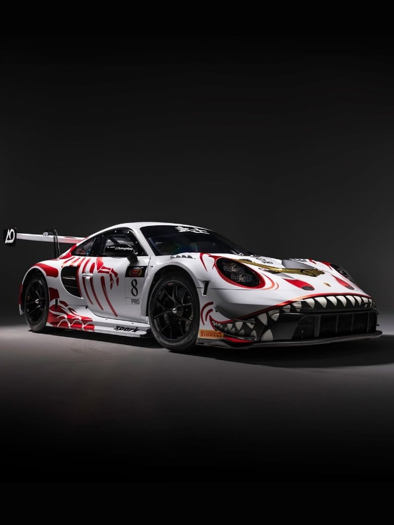 PRE ORDER - Porsche 911 GT3 R (992) AO Racing #8 "Bushi Rex" Suzuka 1000km Winner
