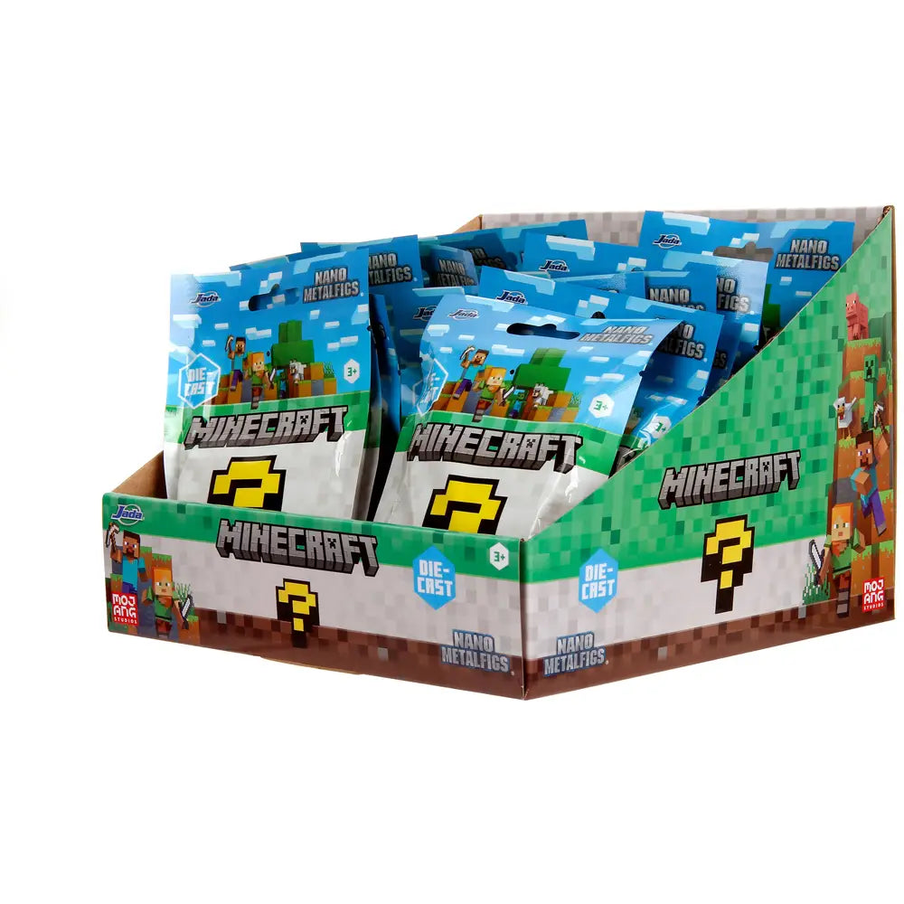 JADA toys 24 pcs -- Minecraft Nano Metalfigs Mystery Pack
