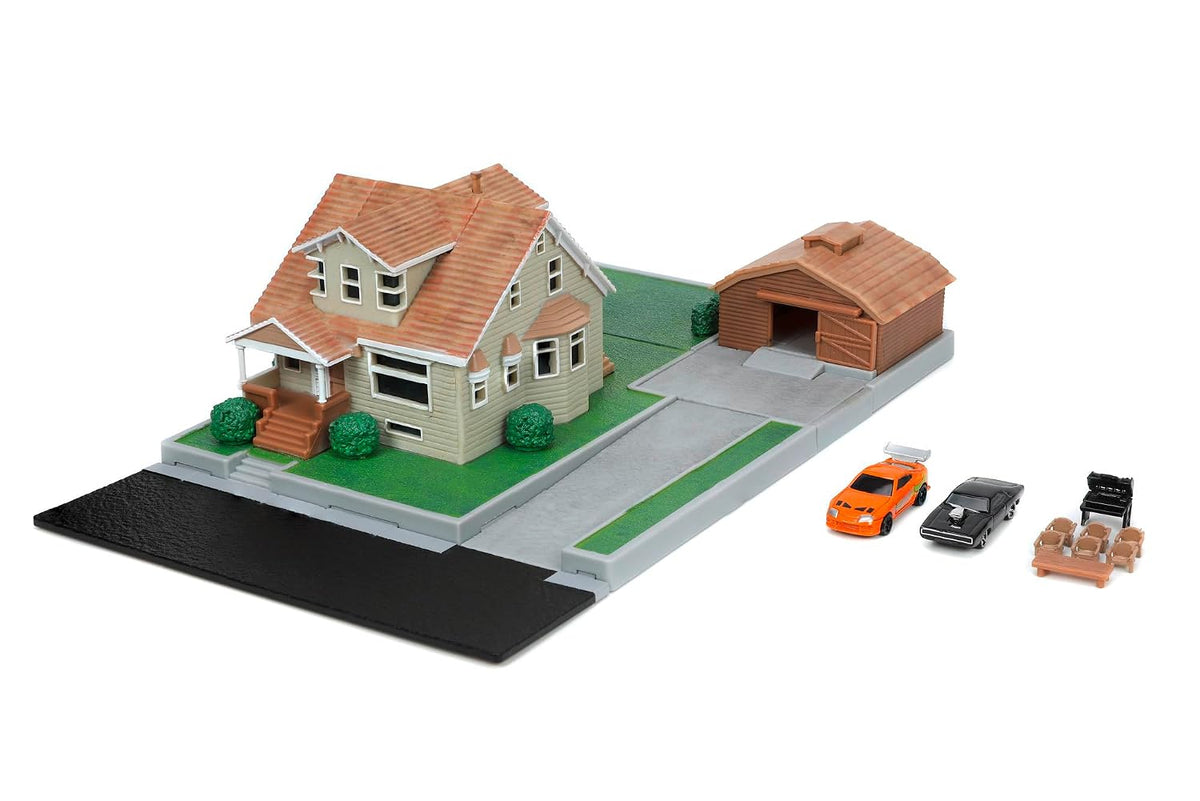 Jada Toys Fast &amp; Furious Nano Scene – Toretto House