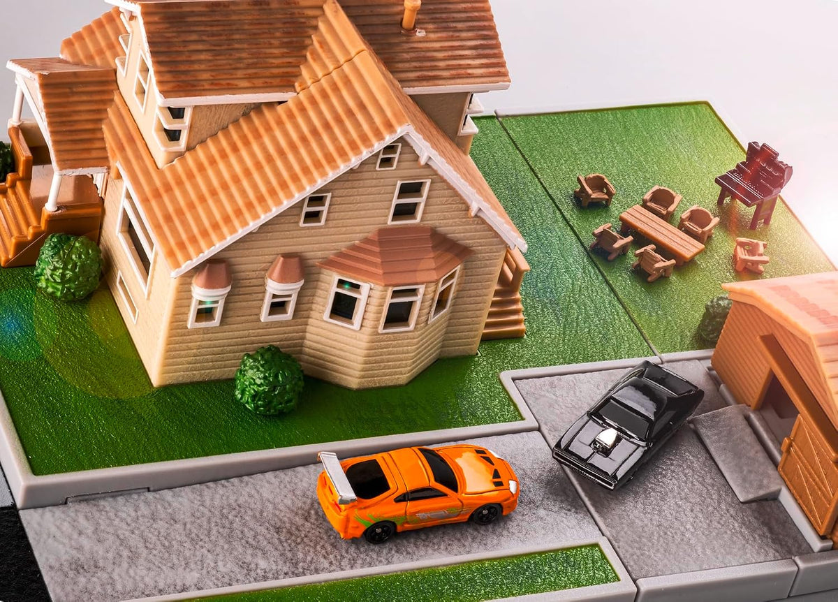 Jada Toys Fast &amp; Furious Nano Scene – Toretto House