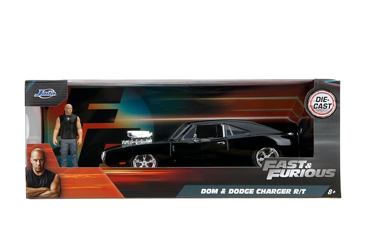 Jada Toys Fast & Furious 1:24 Dodge Charger R/T – Dom’s Car