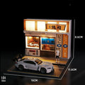 10 pcs - 1:64 Scale Japanese Street Shop Diorama