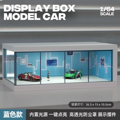 1:64 Scale Die-Cast Car Display Showroom Diorama
