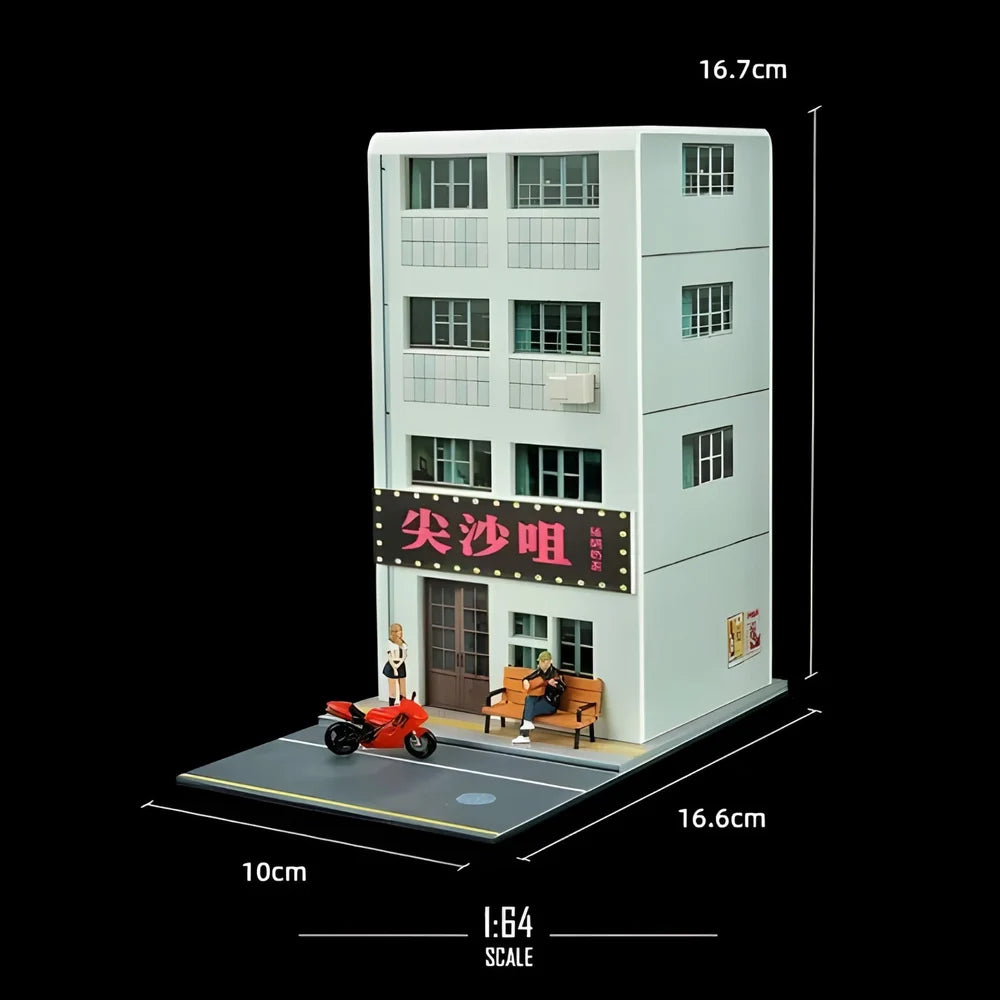 1:64 Scale Street Building Diorama