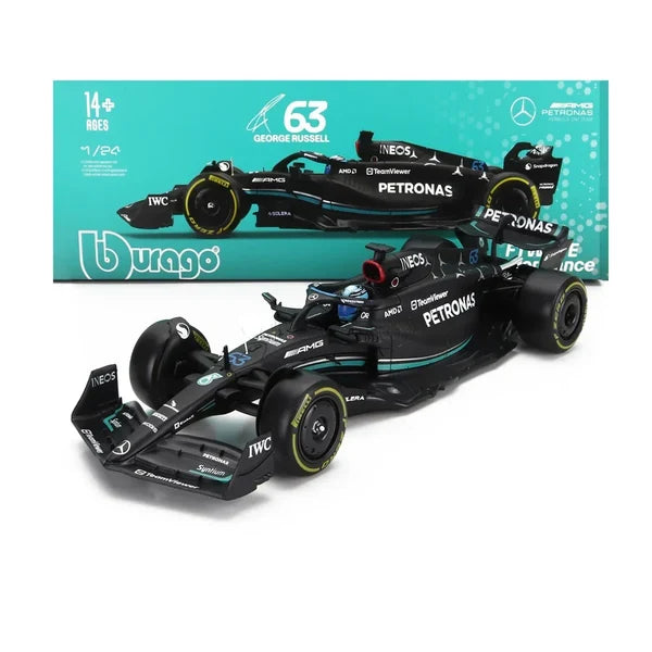 Bburago 1:24 Mercedes-AMG Petronas F1 – George Russell #63