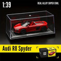 CCA -- 1:42 Audi R8 Spyder with Acrylic Display Case